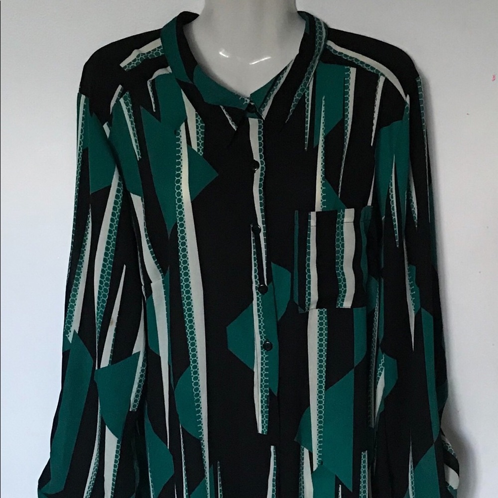 Vintage Unique Spectrum Abstract Shirt 3X